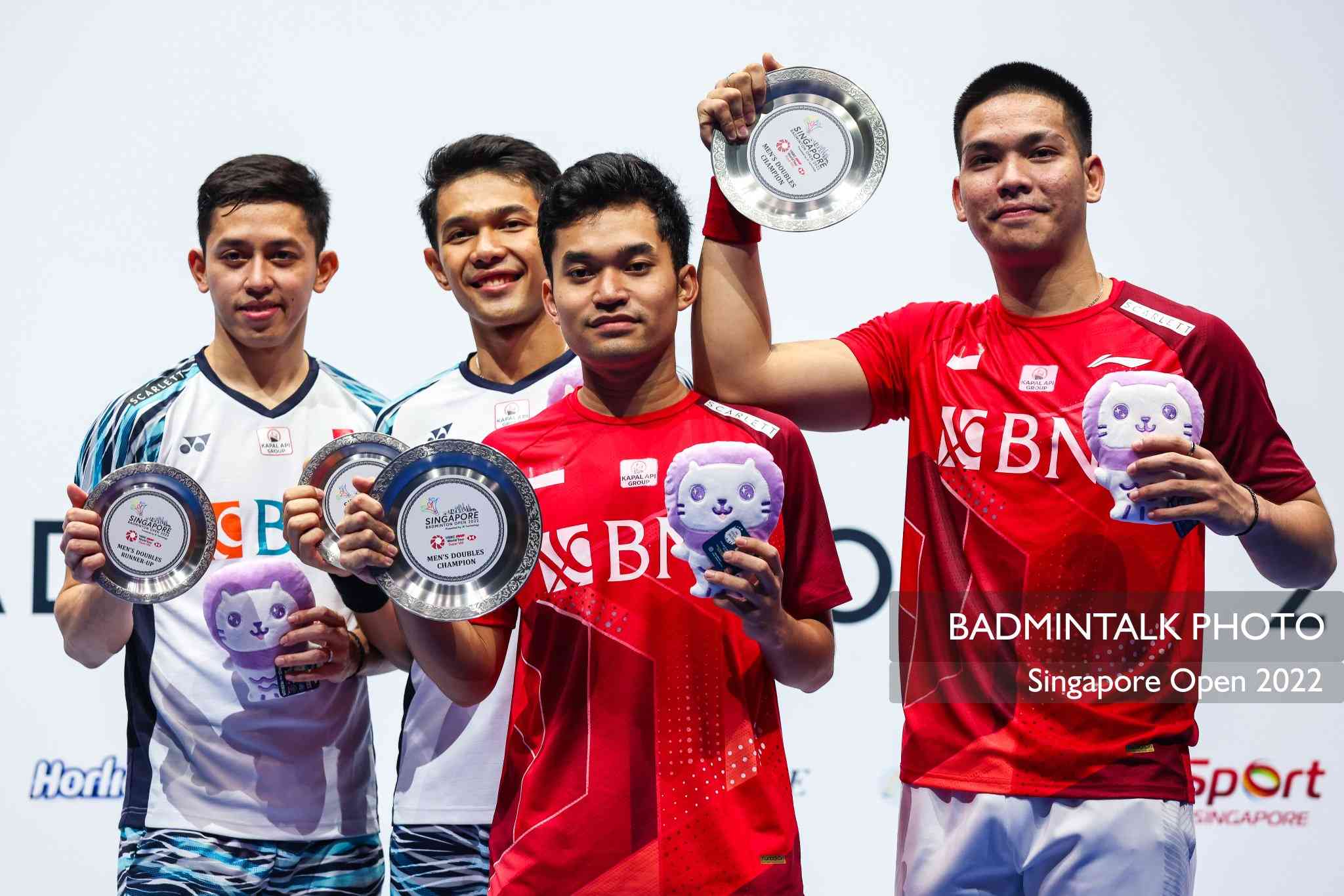 Foto Artikel : Hasil Final Singapore Open 2022: Tampil Dominan ...