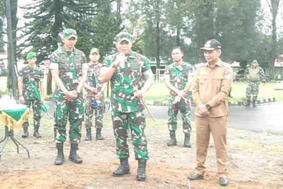 Foto Artikel : Peletakan Batu Pertama Pembangunan GOR Kodim 0205/Tk ...