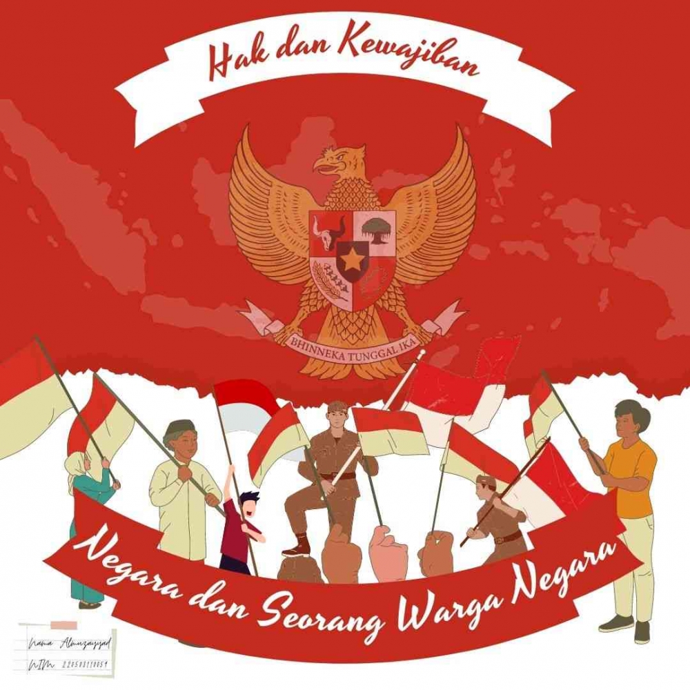 Warga Indonesia membeli bahan pokok di pasar tradisional