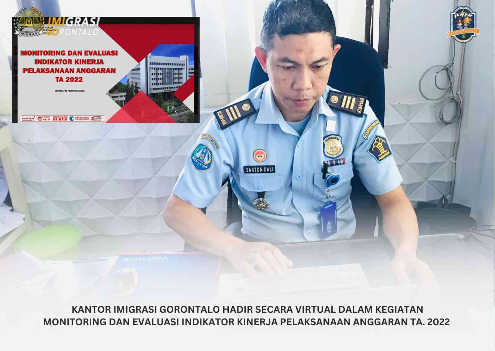 Foto Artikel : Kantor Imigrasi Gorontalo Hadir Secara Virtual Dalam ...