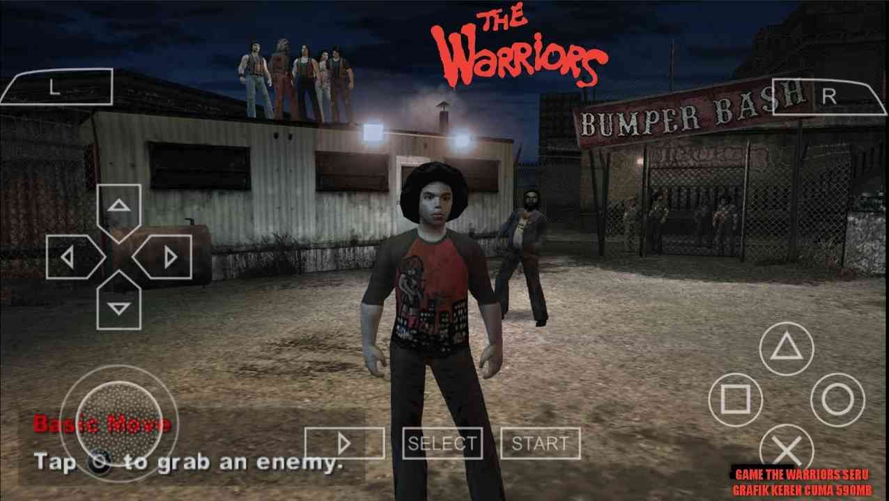 Foto Artikel : Cara Main Game PPSSPP The Warriors Ukuran Kecil ISO di  Android - Kompasiana.com