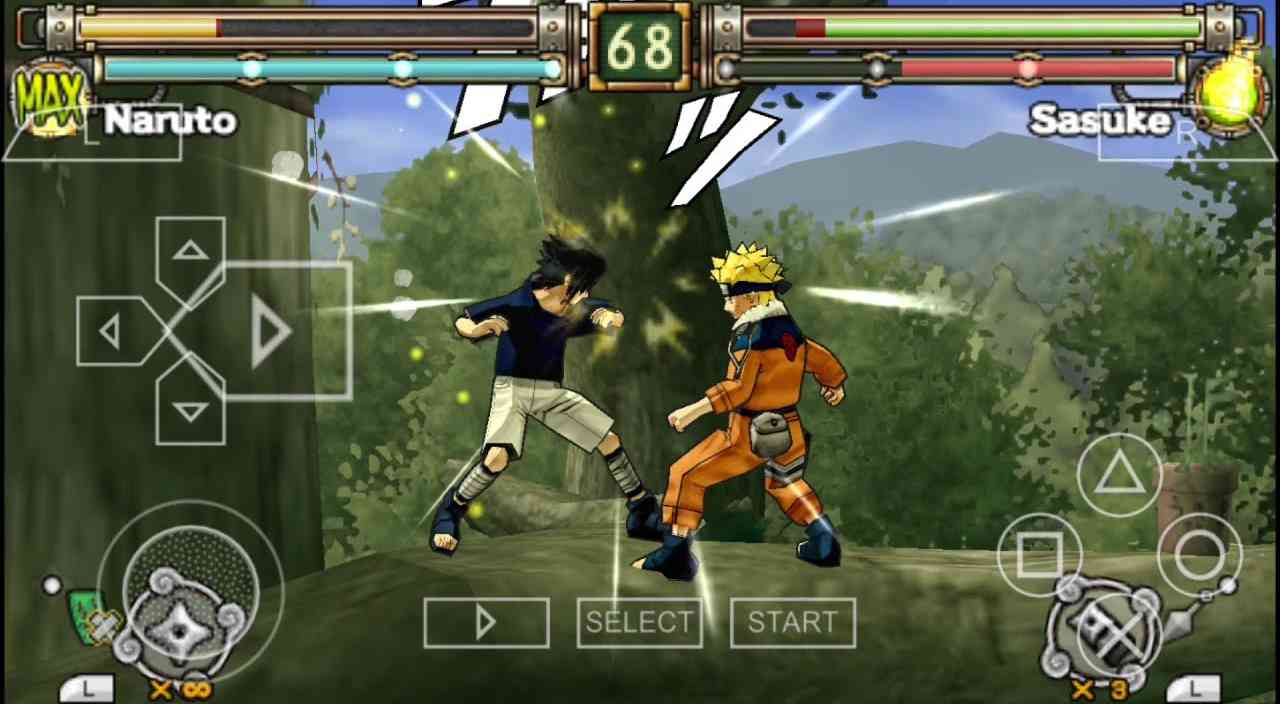 Foto Artikel : Cara Main Game Naruto Ultimate Ninja Heroes 2 PPSSPP di  Android - Kompasiana.com