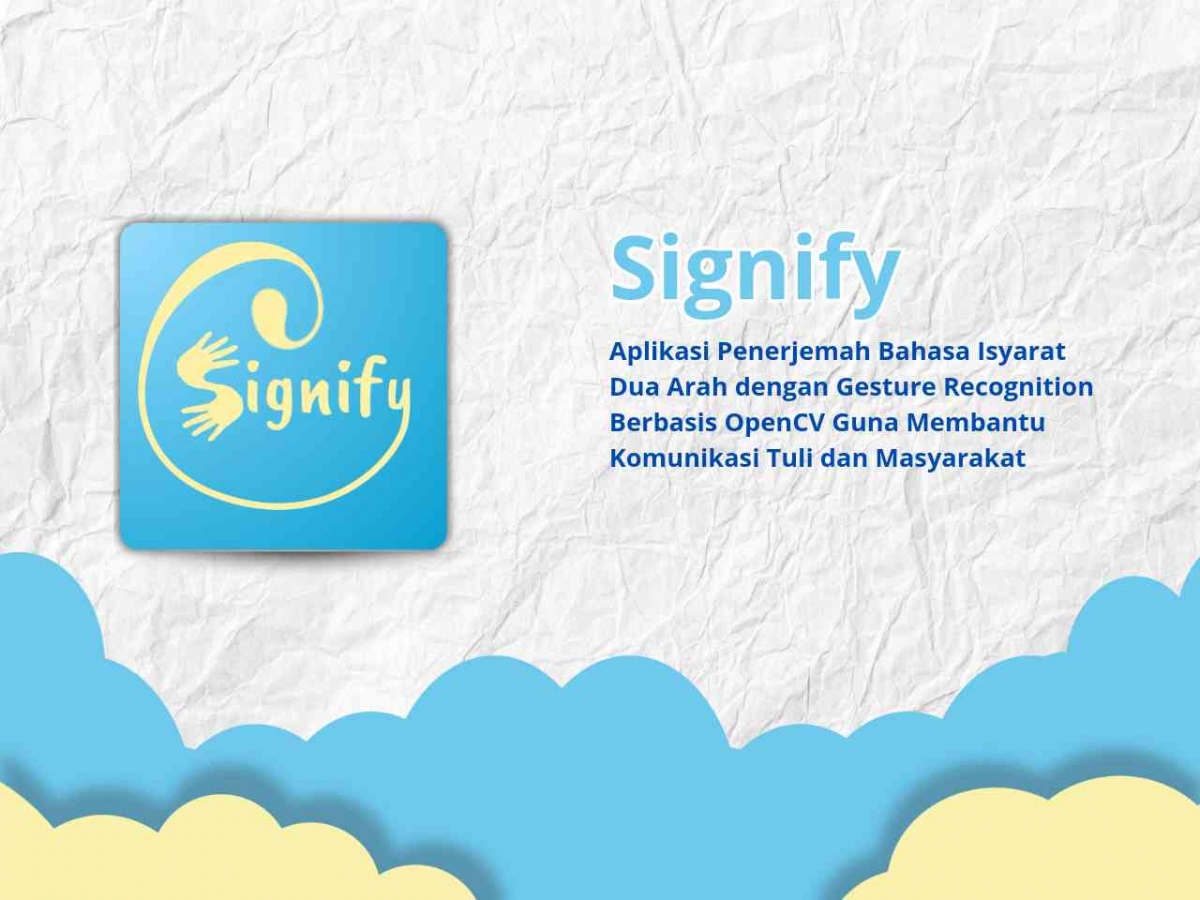 Siswa SMA Pontianak sedang mempresentasikan aplikasi penerjemah bahasa Dayak