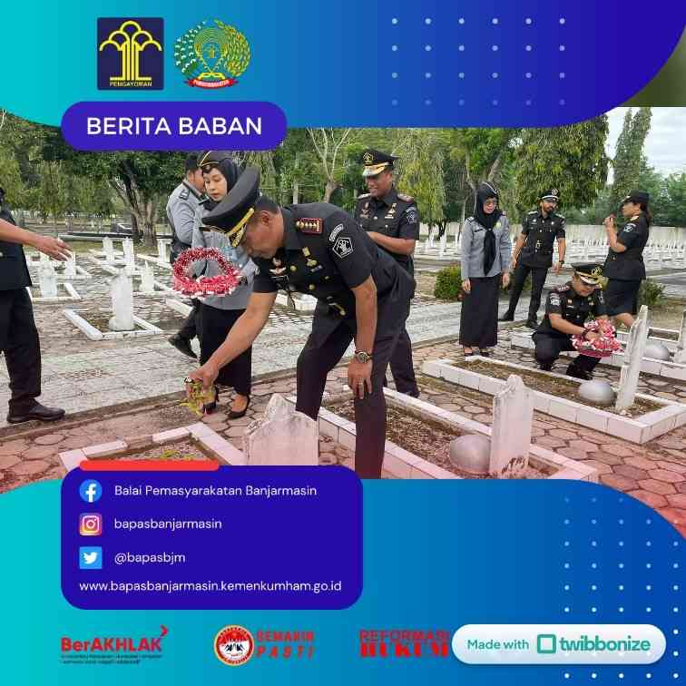 Foto Artikel : Pelaksanaan Tabur Bunga Di Makam Pahlawan Dalam ...