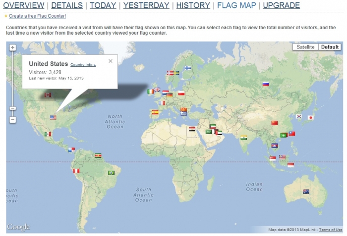 flag map