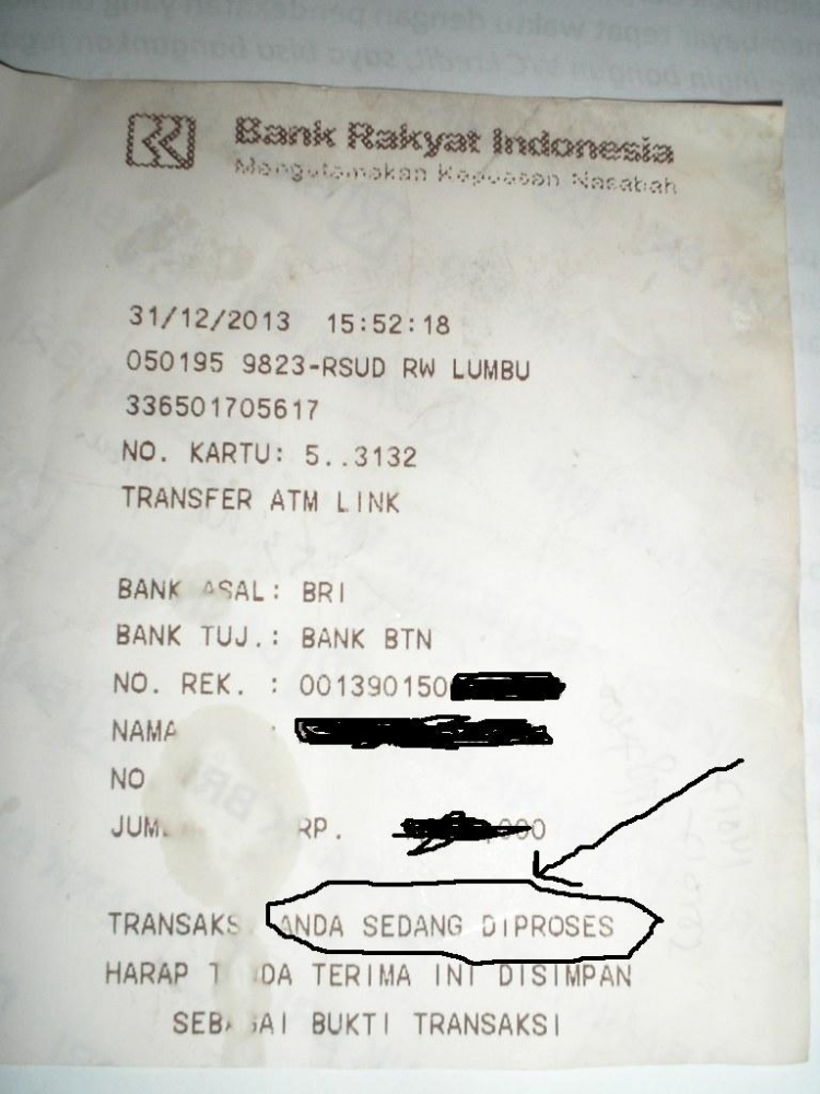 Pengalaman Gagal Transfer Di Atm Bri Kompasiana Com<script async src=