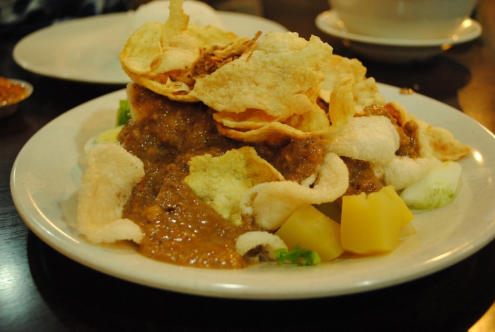 Gado-gadi di salah satu resto di Sunway