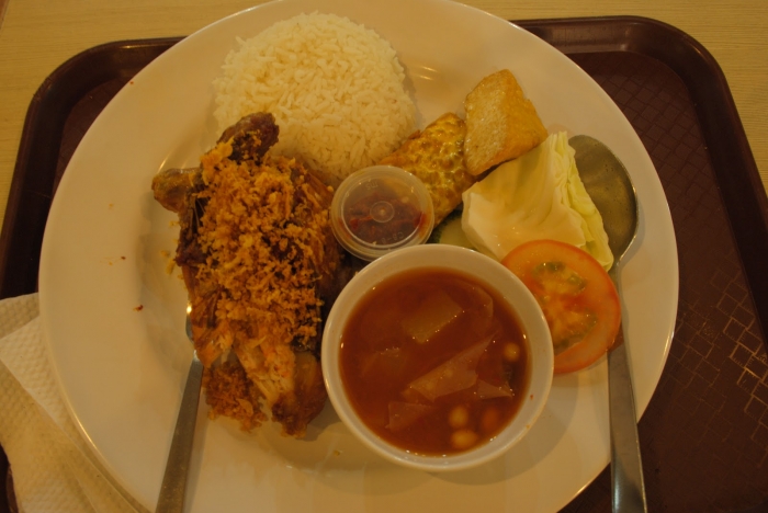 Ayam Penyet di Central Market