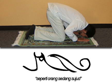 Posisi Bersujud (terselubung.blogspot.com)