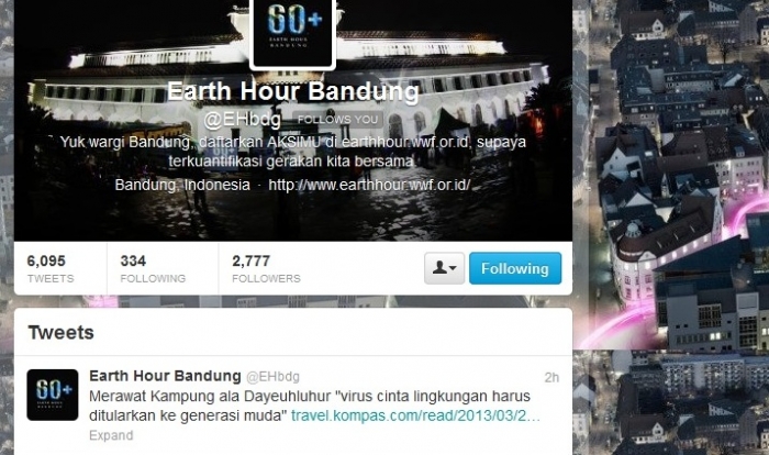 EH Bandung, 2.777 followers saling berbagi cara hemat energy