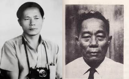 Frans Mendur (kiri) dan Alwx Mendur (Kanan)