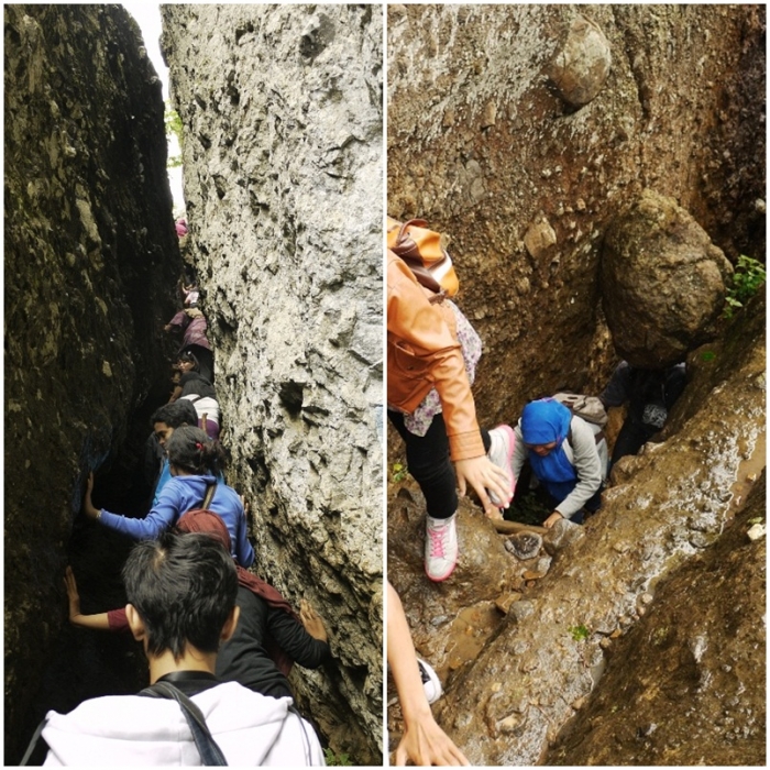 Uji Nyali Melewati Lorong Sempit 1415722089458378462