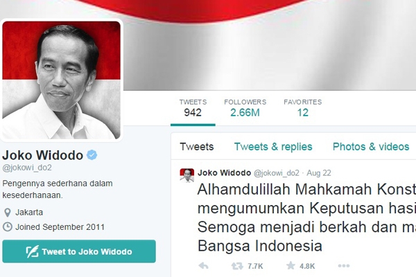 Benarkah Akun Social Media Presiden Jokowi Selama Ini Palsu?