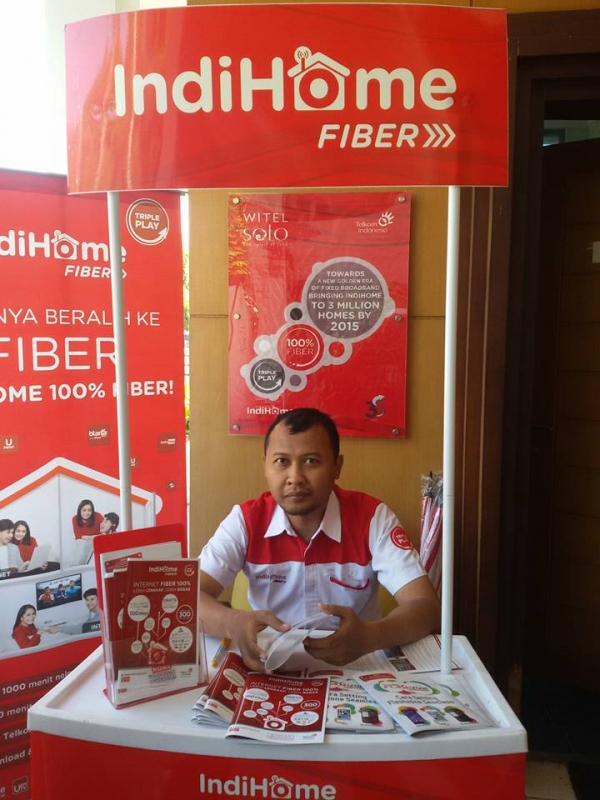 Stand Indihome Telkom Solo