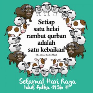 Selamat hari Raya idul Adha 1436 H