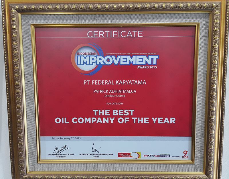 The Best Oil Company of The Year