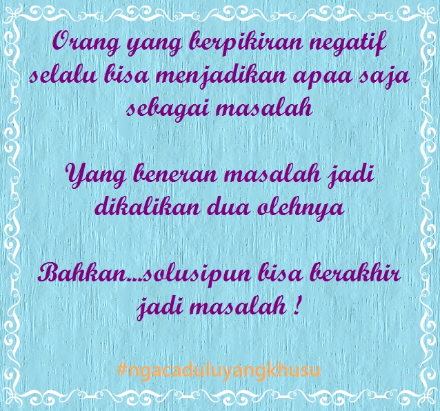 Kehidupan Itu Menyesuaikan Sesuai Kepantasan Halaman 1