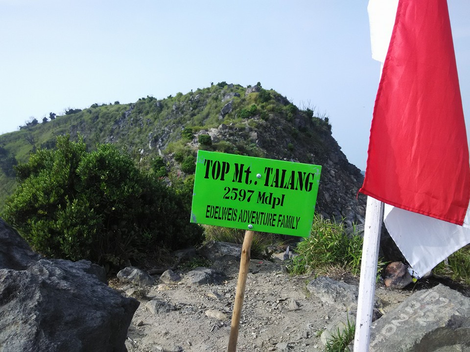 Suasana puncak (dokpri)