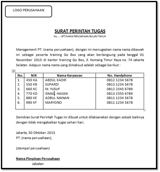 Contoh Surat Ekspedisi Guru Ilmu Sosial