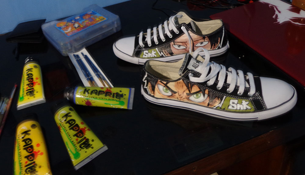 Membuat Sepatu Lukis Sendiri Tidaklah Sulit Halaman All Membuat Sepatu Lukis Sendiri Tidaklah Sulit Halaman All