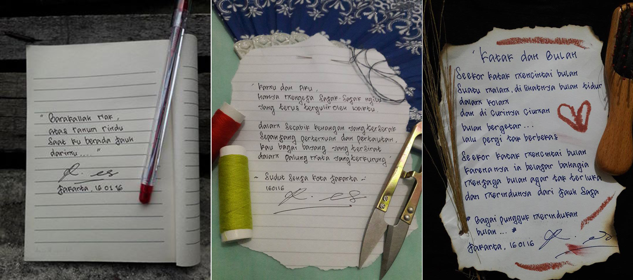 Puisi Tulisan Tangan RTC oleh Rumpies The Club Halaman 1 Puisi Tulisan Tangan RTC oleh Rumpies The Club Halaman 1