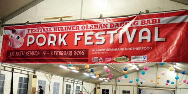 Pork Festival di Semarang dalam rangka menyambut Hari Raya Imlek | Kompas.com