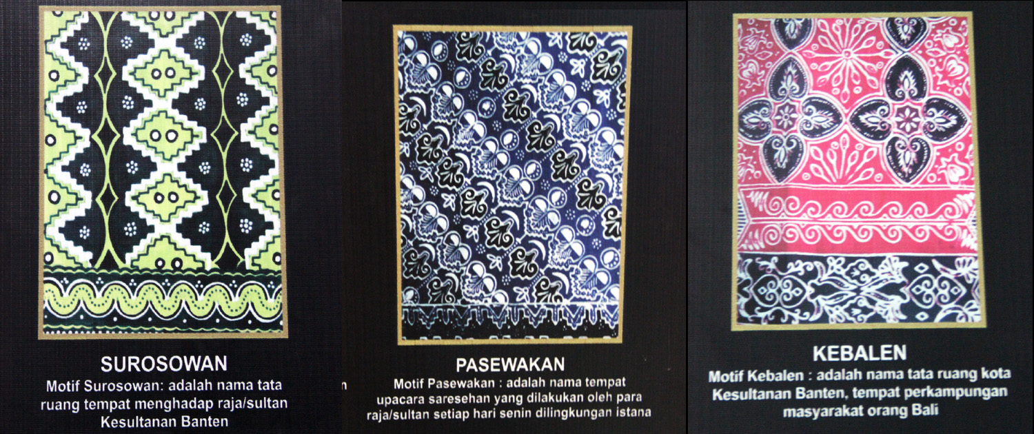  Motif  Batik  Banten  Tak Boleh Makhluk Hidup oleh Gapey 