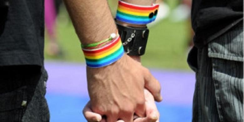 Ilustrasi - pasangan homoseksual" (foto: BBC)