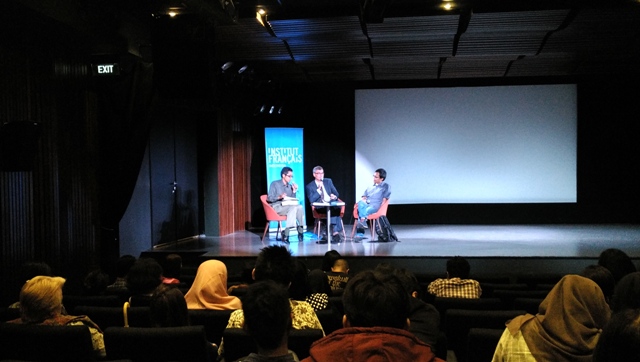 "Diskusi Sastra dan Bedah Novel Lelaki Harimau bersama Eka Kurniawan (IFI Jakarta) | Foto: Kamilichsan"