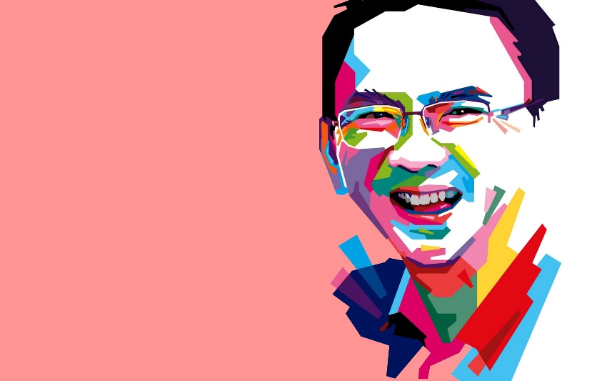 Sketsa Wajah Ahok, sumber gambar ; http://mojok.co