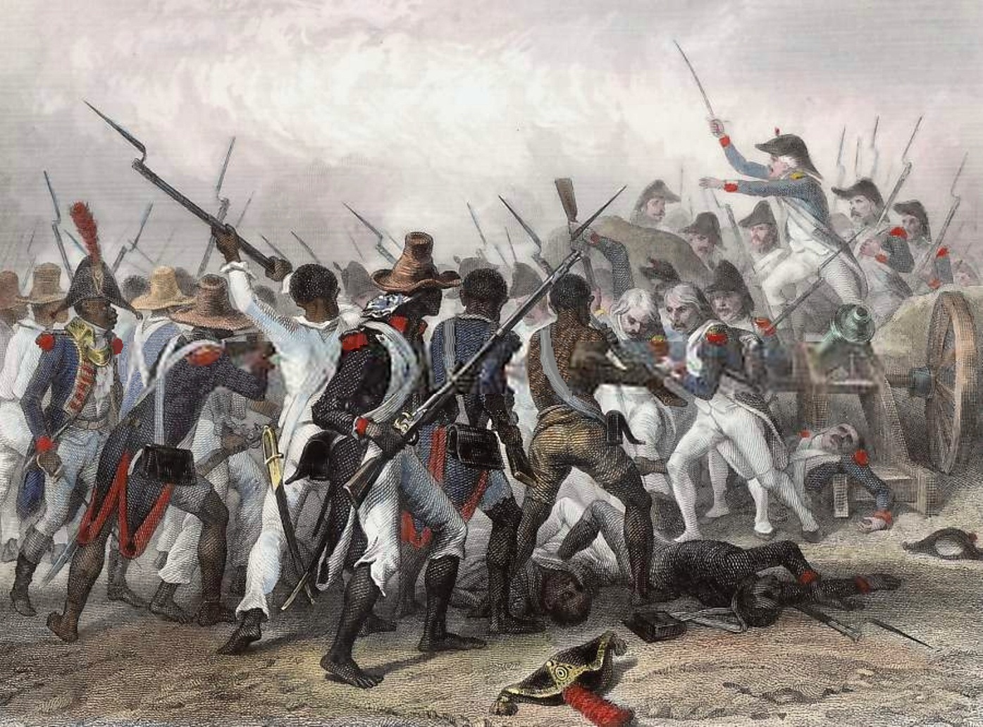 Pertempuran Vertieres, pertempuran terakhir dalam sejarah Revolusi Haiti (Sumber gambar : www.thehaitianblogger.blogspot.com)