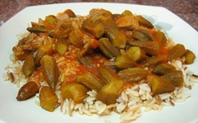 Resep Okra Kuah Tomat Dengan Nasi Ala Libanon Halaman All Kompasiana Com