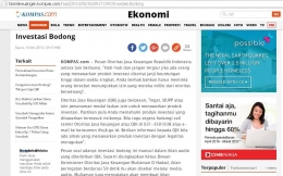 Berita Investasi Bodong di Kompas.com