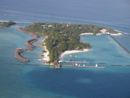 Sebuah Pulau Resor di Maladewa (Dokpri)