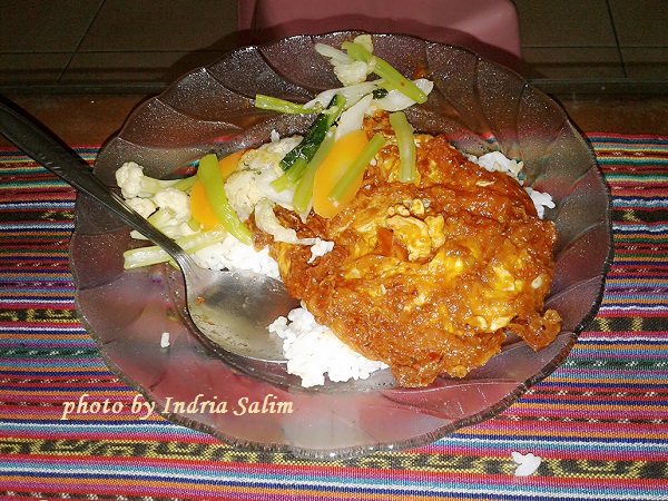 Nasi Capcay, Sayuran dan Protein |@Indria Salim