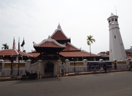 Masjid Kampung Hulu Melaka. Dokpri