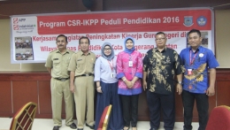 Pihak Dinas Pendidikan Tangsel dan IKPP Tangerang, saling bersinergi demi kemajuan pendidikan (foto: dokumen pribadi)