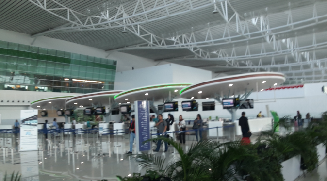 Counter check in bandara balikpapan