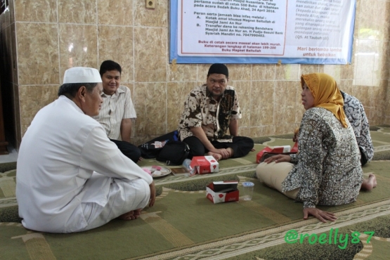 Thamrin bersama rekan blogger