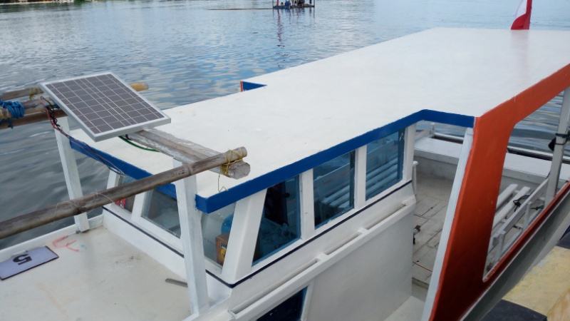 Solar Cell di Perahu Wisata (dokpri)