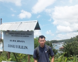 Salah satu akses menuju lokasi wisata Danau Bulilin