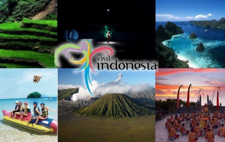 Ilustrasi Wisata Indonesia (Sumber: Kemenpar)
