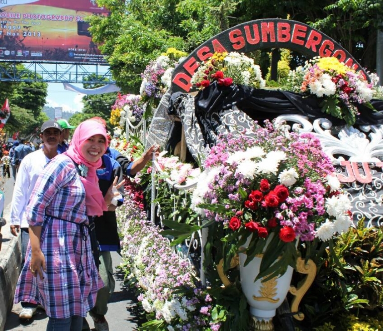 SALAH SATU PESERTA DARI SALAH SATU DESA DI WILAYAH BATU