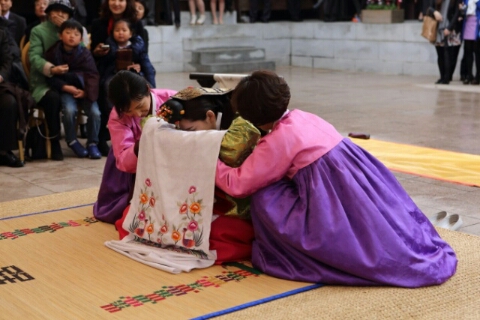 Pernikahan tradisional di korea (Foto Sasya Mama)