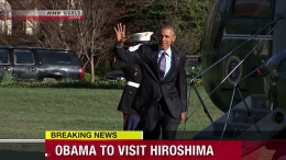 Kunjungan Obama ke Hiroshima akan menjadi tonggak sejarah baru hubungan Jepang - Amerika. Photo: www3.nhk.or.jp