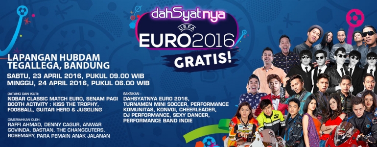 Program Acara Dahsyat (RCTI) Gencar Promosi Euro 2016 (via http://www.instagramio.com)