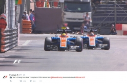 Kritik Pascal pada Rio/@F1