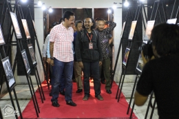 Bupati Ponorogo, Nur Azis Widiyanto, dan Kepala Dinas Pariwisata