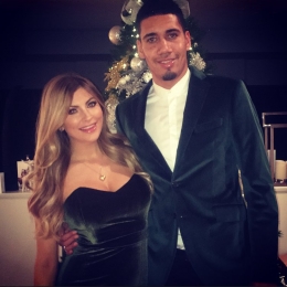 Wags Chris Smalling. instagram.com/samcookephotograph