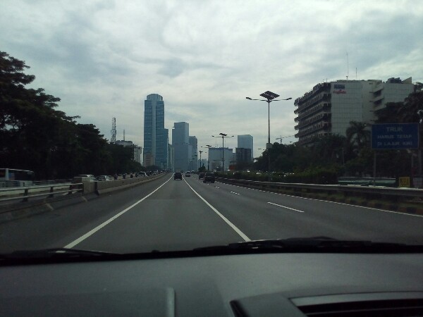 Jakarta kalau enggak macet begini, indah banget (Dok.Pri)